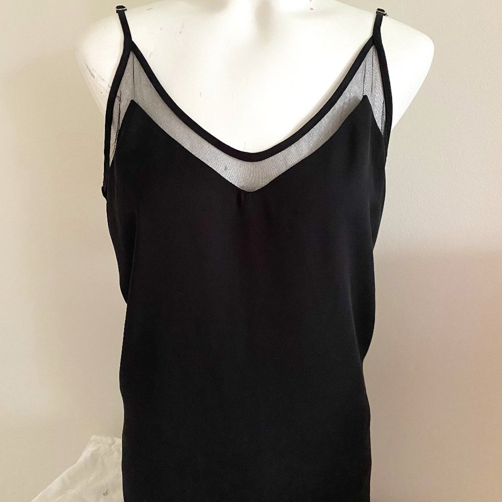 Black Mesh Tank